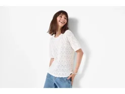 Jersey de punto calado de mujer