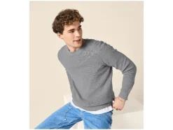 Jersey de punto de canalé para hombre