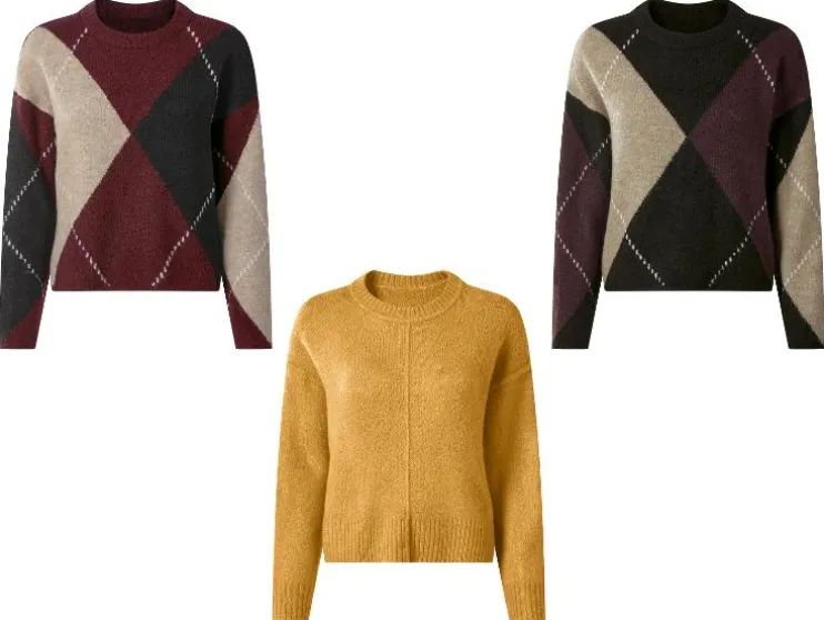 Jersey de punto grueso para mujer