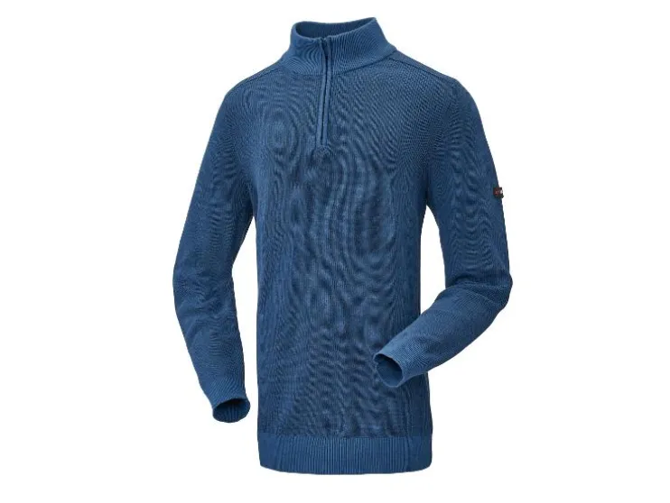 Jersey de punto para hombre con cuello alto