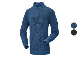 Jersey de punto para hombre con cuello alto