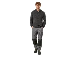 Jersey de punto para hombre con cuello alto