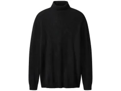 Jersey prémium para hombre de mezcla de cachemira, seda y lana merino.