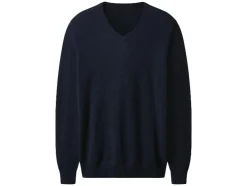 Jersey prémium para hombre de mezcla de cachemira, seda y lana merino.