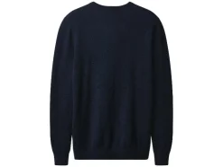 Jersey prémium para hombre de mezcla de cachemira, seda y lana merino.