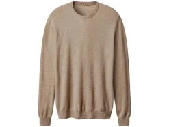 Jersey prémium para hombre de mezcla de cachemira, seda y lana merino.
