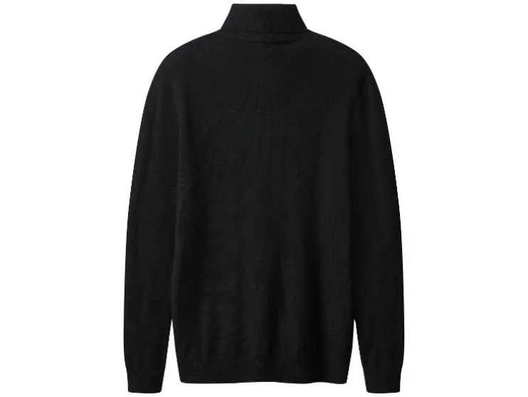Jersey prémium para hombre de mezcla de cachemira, seda y lana merino.