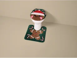 Juego de alfombrillas de baño, 2 piezas
