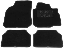 Juego de alfombrillas para coche Carlux de 4 piezas