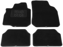 Juego de alfombrillas para coche Carlux de 4 piezas