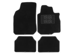 Juego de alfombrillas para coche Carlux de 4 piezas