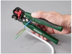 Juego de alicates automáticos pelacables y crimpadores, de 231 piezas.