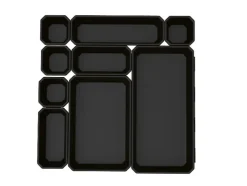 Juego de bandejas organizadoras y clasificadoras, 20 piezas.