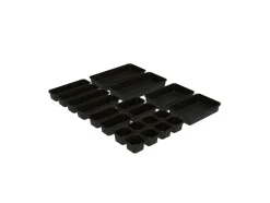 Juego de bandejas organizadoras y clasificadoras, 20 piezas.