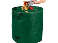 Juego de bolsas de jardín, set de 3 / Bolsa de jardín, redonda y plegable.