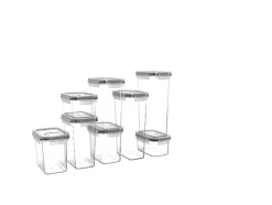 Juego de botes de almacenamiento