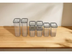 Juego de botes de almacenamiento