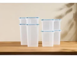 Juego de botes de almacenamiento, 8 uds.