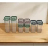 Juego de botes de almacenamiento, 8 unidades.