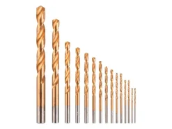 Juego de brocas helicoidales HSS / brocas para piedra / brocas para madera / puntas de atornillar.