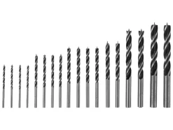 Juego de brocas para metal, madera y mampostería.