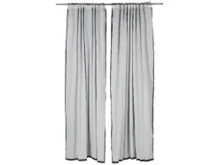 Juego de cortinas opacas, 2 piezas