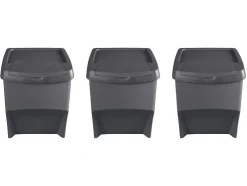 Juego de cubos de basura, 3 piezas.