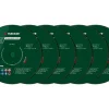 Juego de discos de corte de acero inoxidable; disco de corte de diamante.