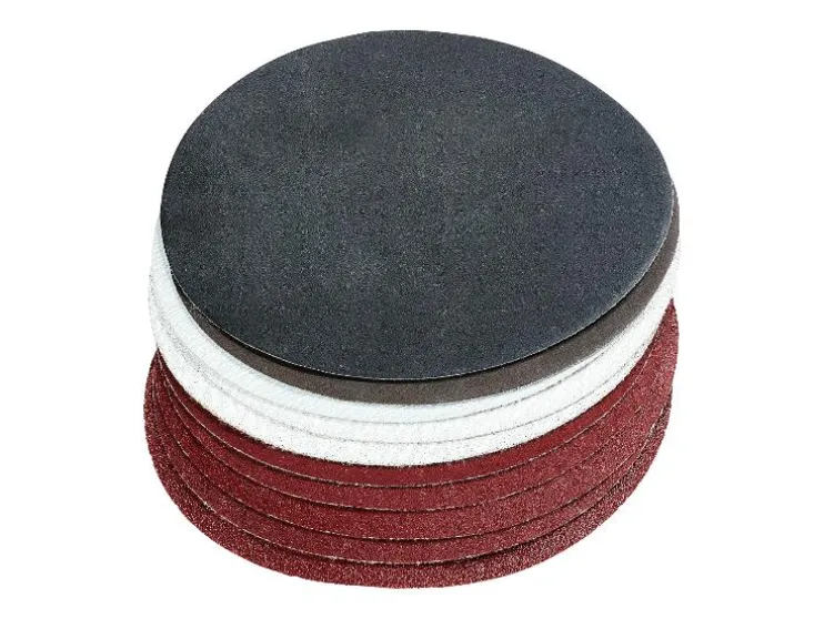 Juego de discos de láminas / discos de pulido / plato lijador de velcro con juego de lija / juego de vellón abrasivo / disco de limpieza.