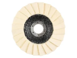Juego de discos de láminas / discos de pulido / plato lijador de velcro con juego de lija / juego de vellón abrasivo / disco de limpieza.