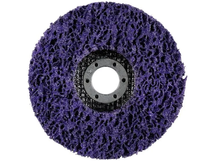 Juego de discos de láminas / discos de pulido / plato lijador de velcro con juego de lija / juego de vellón abrasivo / disco de limpieza.