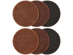 Juego de discos de láminas / discos de pulido / plato lijador de velcro con juego de lija / juego de vellón abrasivo / disco de limpieza.