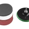 Juego de discos de láminas / Plato lijador con velcro y juego de lija / Disco de limpieza / Juego de discos de desbaste