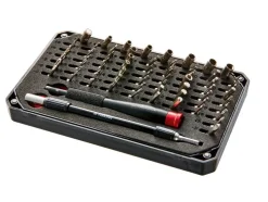 Juego de herramientas de precisión, de 66 piezas.