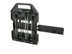 Juego de llaves macho acodadas, 16 piezas.