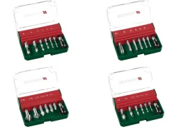 Juego de machos de roscar combinados / Juego de brocas de roscar / Juego de brocas avellanadoras / Juego de brocas.