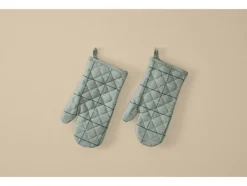 Juego de manopla de horno y agarradera / Juego de manoplas de horno, 2 piezas.