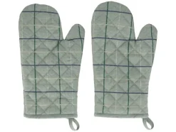 Juego de manopla de horno y agarradera / Juego de manoplas de horno, 2 piezas.