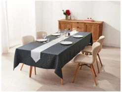 Juego de manteles de jacquard