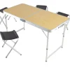 Juego de muebles de camping, 5 piezas.