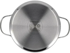Juego de ollas, 5 piezas, acero inoxidable, Premium