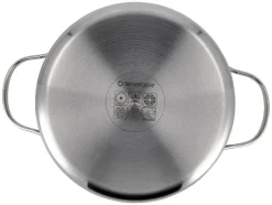 Juego de ollas, 5 piezas, acero inoxidable, Premium