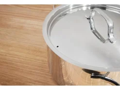 Juego de ollas, 5 piezas, acero inoxidable, Premium
