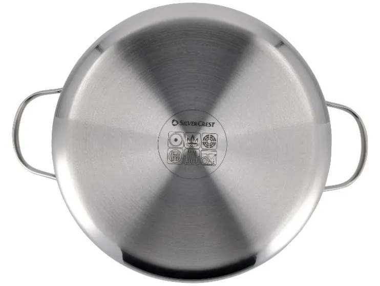 Juego de ollas, 5 piezas, acero inoxidable, Premium
