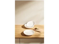 Juego de 4 platos llanos y hondos
