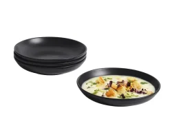 Juego de 4 platos llanos y hondos