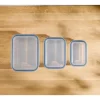 Juego de recipientes de vidrio para alimentos