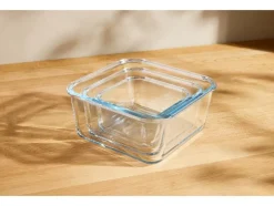 Juego de recipientes de vidrio para alimentos