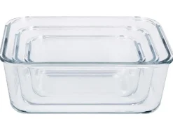Juego de recipientes de vidrio para alimentos
