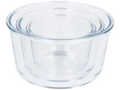 Juego de recipientes de vidrio para alimentos